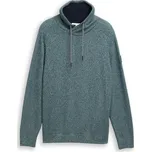 TOM TAILOR Svetr zelený melír