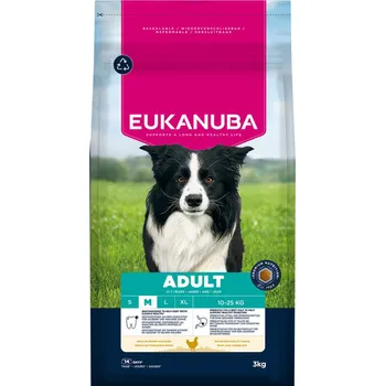 2x3kg Eukanuba Premium Nutrition Adult Medium Breed s kuřecím - výhodné balení