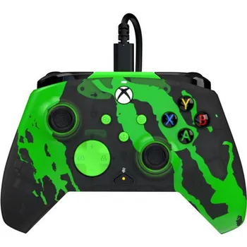 Gamepad Drátový Ovladač Rematch pro Xbox Series X, Jolt Green Glow