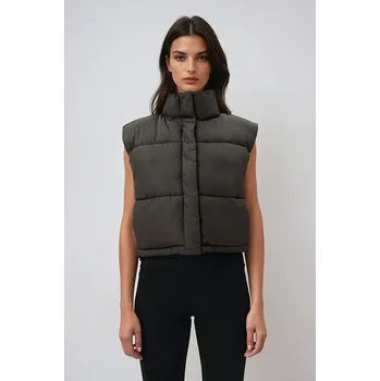 Dámská vesta Vesta Weekday Schwarz 477792 L