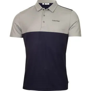 Pánské tričko Tričko Calvin Klein Golf Nvy-Sil 2612251 Medium