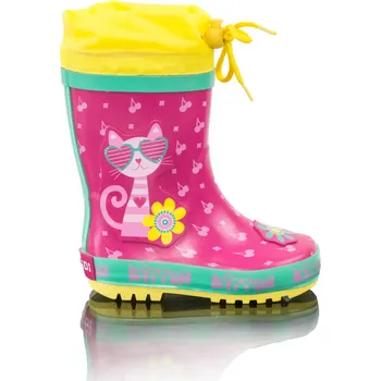 Dívčí holínky Pidilidi Dívčí holínky Kočka Vel. 34