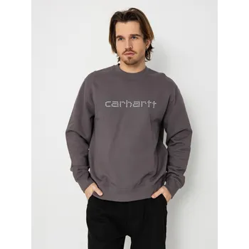 Pánská mikina Carhartt WIP Rivet Script (manta) L, šedá