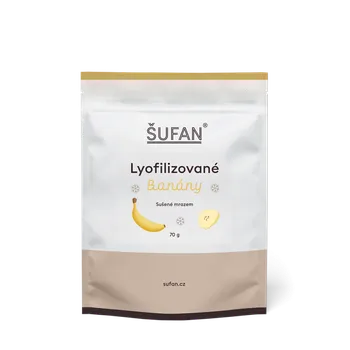 ŠUFAN s.r.o. Banány lyofilizované - 70 g