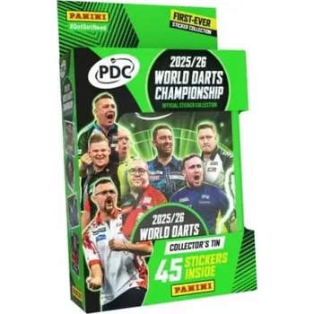 2025/26 PDC World Darts Championship - Plechovka se samolepkami