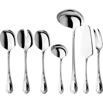 Příbor ROKOKO servírovací sada 7 dílů - Berndorf-Sandrik - Doprava zdarma