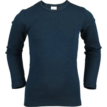 Chlapecké tričko Pleas chlapecké tričko dlouhý rukáv 183761 Petrolejová 098