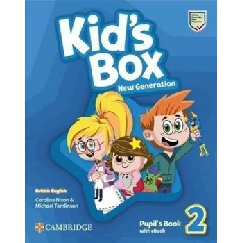 Anglický jazyk Kid´s Box New Generation 2 Pupil´s Book with eBook - Caroline Nixon, Michael Tomlinson