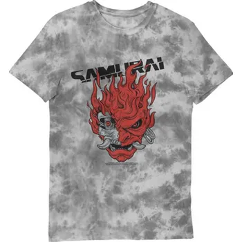 Pánské tričko Pánské tričko Cyberpunk: Samurai Iconic Tie DYE S