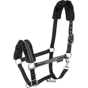 Ohlávka Waldhausen -ELEGANT- - Zelenohnědá - Pony