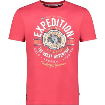 Oblečení a móda Tričko Geographical Norway Rot 9501339 128