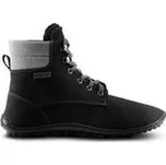 LEGUANO ICEBARE Black | Kotníčkové zateplené barefoot boty - 44