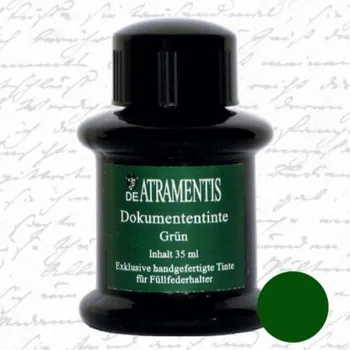 De Atramentis Document Green, dokumentní inkoust