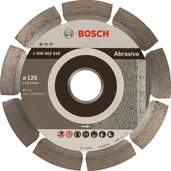 Brusný kotouč BOSCH Diamantový dělicí kotouč Standard for Abrasive 125 x 22,23 x 6 x 7 mm 2.608.602.616