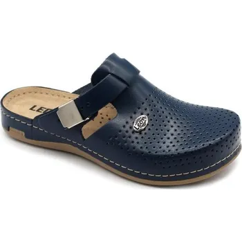 Dámská obuv Leon 950 Dámská kožená pracovní zdravotní obuv - Tmavě modrá Velikost: 36