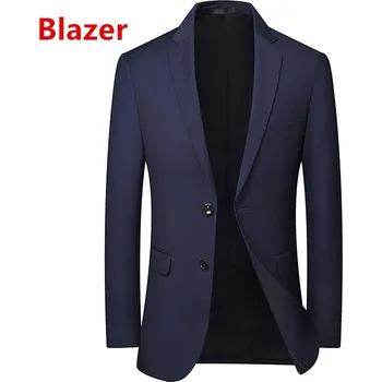 Pánský oblek Best Fashion Pánský společenský oblek pro slavnostní události Velikost: XS, Barva (Varianta): Tmavě modrá Blazer