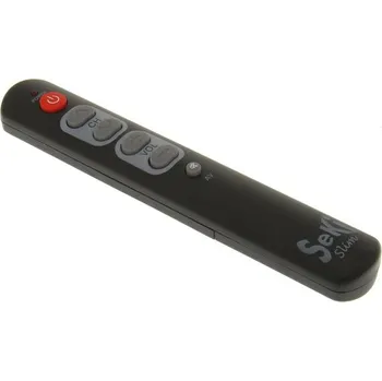 Dálkový ovladač Univerzální ovladač Seki Slim 30788 černý