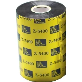 Páska do pokladny Zebra páska 3400 wax/resin. šířka 110mm. délka 450