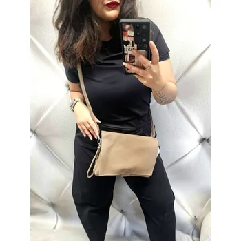 Kabelka Crossbody Paulo Bags sporty Barva: Béžová