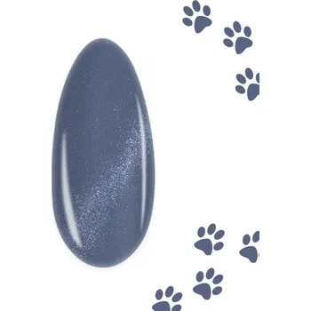 Lak na nehty YOSHI Silk Catitude: Tabby; magnetický UV gel lak (6 ml)