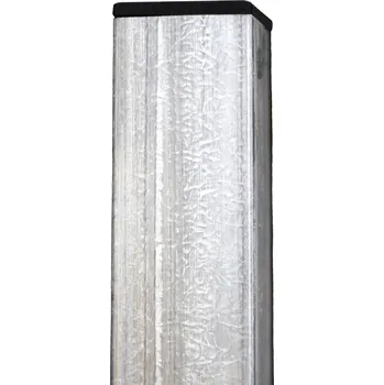 Plotový sloupek Sloupek 60x60 mm Zn 260 cm žárový zinek, čistý (bez matky)