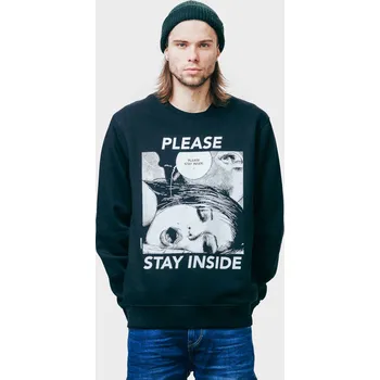 Pánská mikina Never Enough Mikina Korben Stay Inside Velikost: 3XL