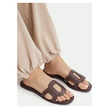 Dámské pantofle Nazouváky GINO ROSSI C-V2320-15-1 Hnědá 36