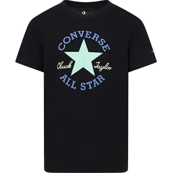 Chlapecké tričko Tričko Converse Schwarz 9500250 158
