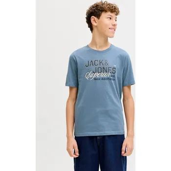 Chlapecké tričko JACK & JONES Junior Blau 920073 176
