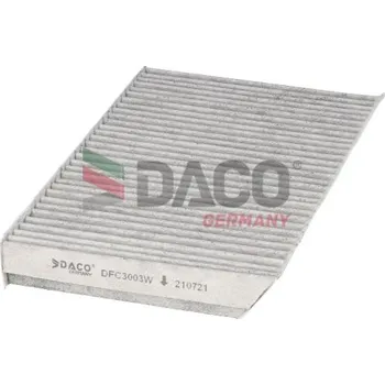 Ventilátor topení a klimatizace Filtr, vzduch v interiéru DACO DFC3003W