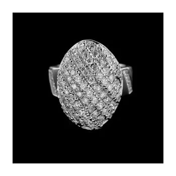 Prsten Stříbrný prsten s kamenem