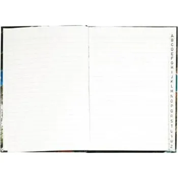 Záznamní kniha A4, 5 ks, linkovaná, s abecedou