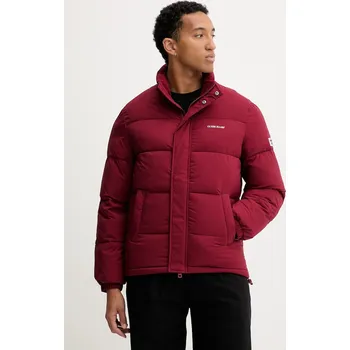 Pánská větrovka Bunda Guess Jeans M4BL20.WGII2 burgundské 83X, vel. XL