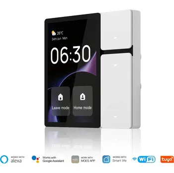 Centrální jednotka pro chytrou domácnost MOES Tuya WiFi 3,5 palcový ovládací panel pro chytrou domácnost