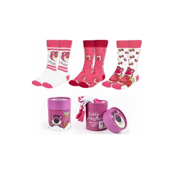 Pánská móda Ponožky Toy Story - Tickle Me Pink (3 páry)