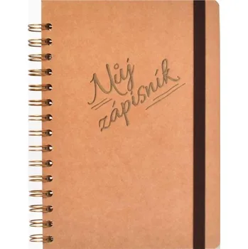 Kroužkový blok BOBO "Můj zápisník" - A5, 90 listů