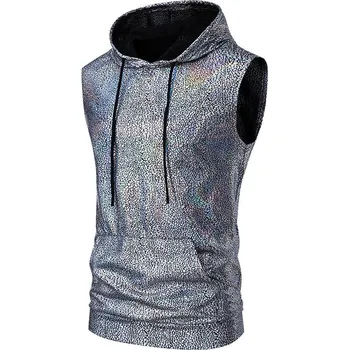 Pánská móda Best Fashion Pánské volnočasové tričko s krátkým rukávem Barva: Stříbrná, Velikost: L