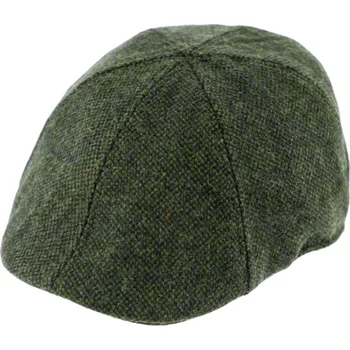 Čepice Fiebig - Headwear since 1903 Pánská zimní zelená 6-dílná bekovka Fiebig Velikost: 57 cm (M)
