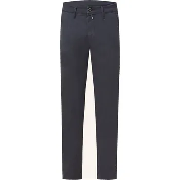Pánské kalhoty Pierre Cardin Pánské Chino Kalhoty Calais Tapered Fit, tmavě...