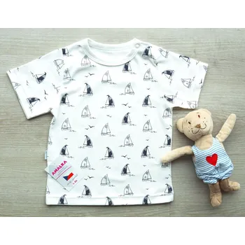 AMÁLKA Tričko s krátkým rukávem, lodičky Velikost: 92