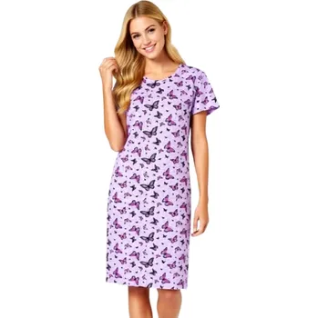 Dámská noční košile Dámská Noční Košile FOLTÝN DKHL 315 Velikost: 7XL, Materiál: Krátký rukáv