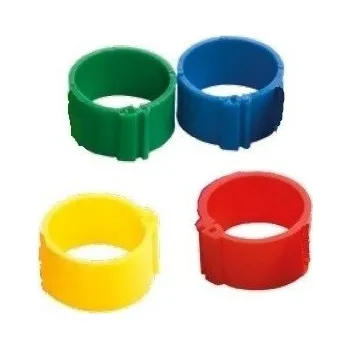 Kroužek zámkový pro kachny 20 mm - modrý