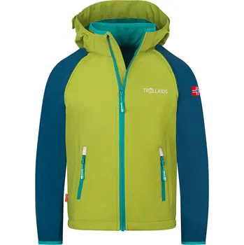 Dívčí bunda Trollkids Grün/ Blau 7208855 110
