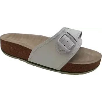 Dámská zdravotní obuv S masážní koženou stélkou a proložkou - bílé, vel. 36-43 vel. 39 - délka vnitřní stélky 26,4 cm