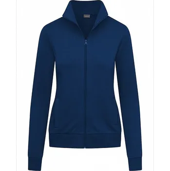 Dámská mikina Dámská mikina se zipem a stojáčkem Promodoro Barva: modrá námořní, Velikost: XXL E5295