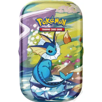 Karetní hra Pokémon - Scarlet & Violet 8.5 - Prismatic Evolutions - Mini Tin - Vaporeon
