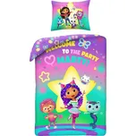 Halantex Povlečení z mikrovlákna 140x200 + 70x90 cm - Gabby's Dollhouse "Welcome to the party"