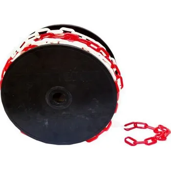 Řetěz TOPTRADE řetěz plastový, na cívce, 3 mm x 50 m