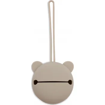 Silikonové pouzdro na šidítko Olive Green