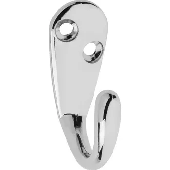 Věšák 66510- háček H1 Elegance chrom (Nástěnný háček v povrchu chrom. Praktický doplněk do interiéru.)